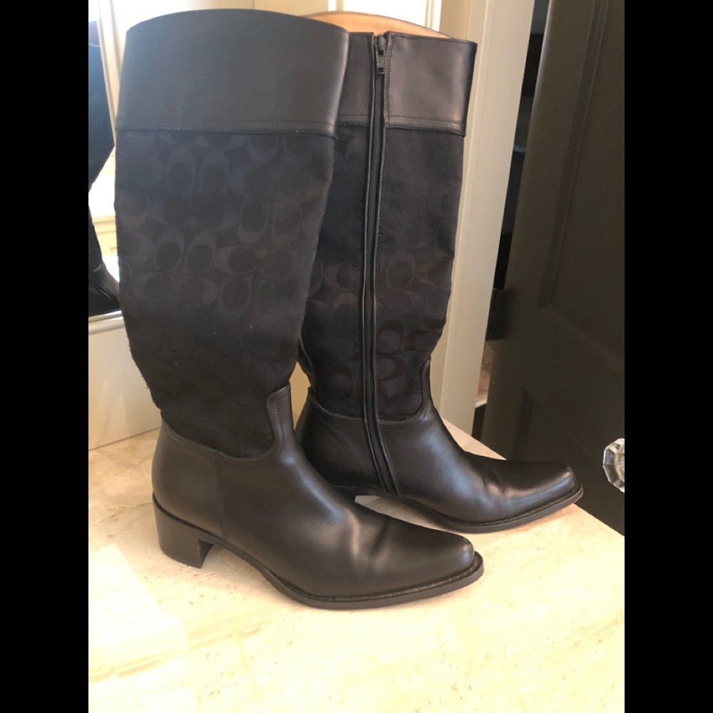 Coach boots 👢
